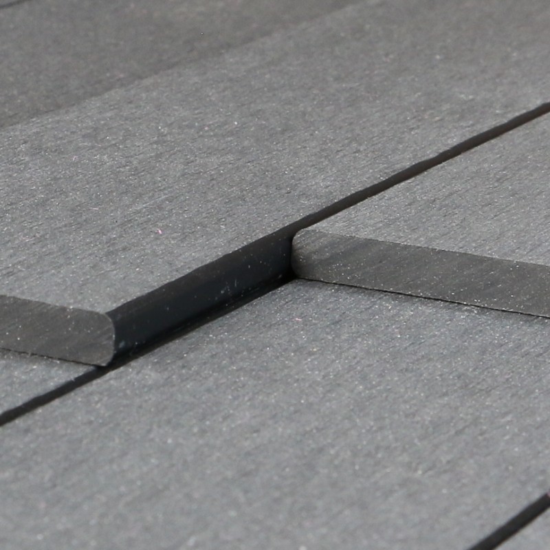 WPC Abschlussleiste 10 x 90 mm, Grau