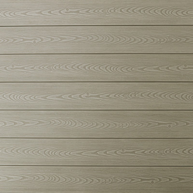 Bausatz, WPC Terrassendiele in Holzoptik, 25 x 148 mm, Wellenstruktur / fein, Eiche