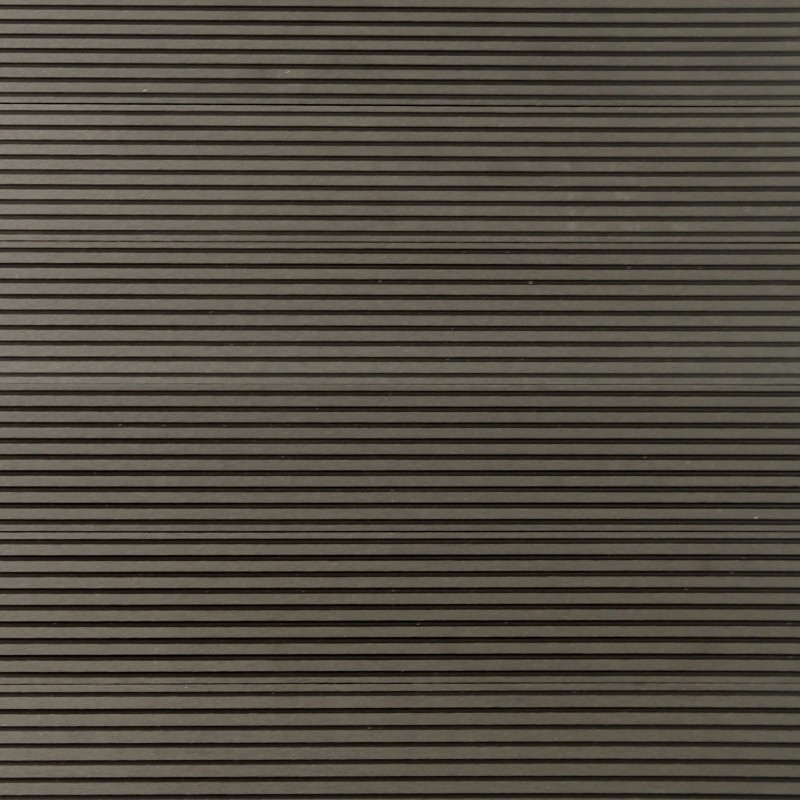 WPC Terrassendiele, Hohldiele, 24 x 146 mm, grob / fein, Dunkelbraun