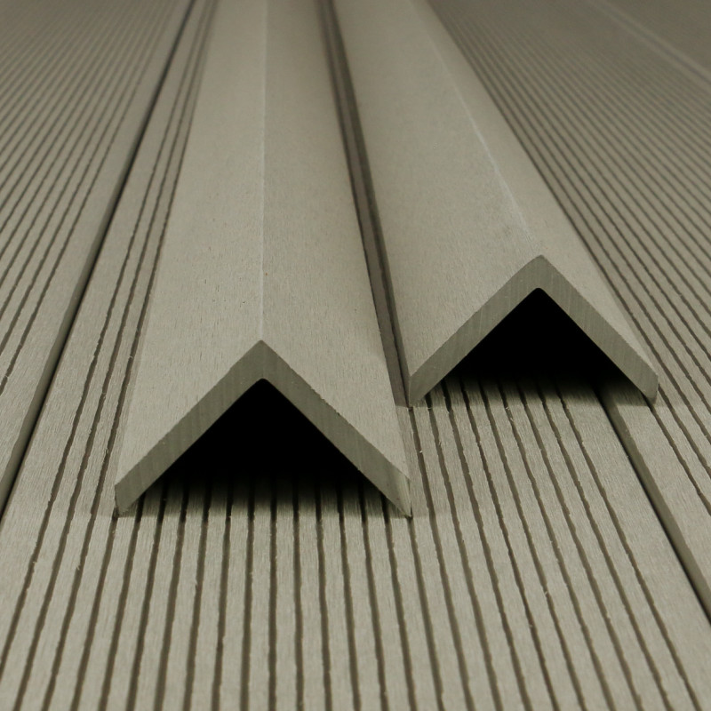 WPC Abschlussleiste 52 x 52 mm, Eiche