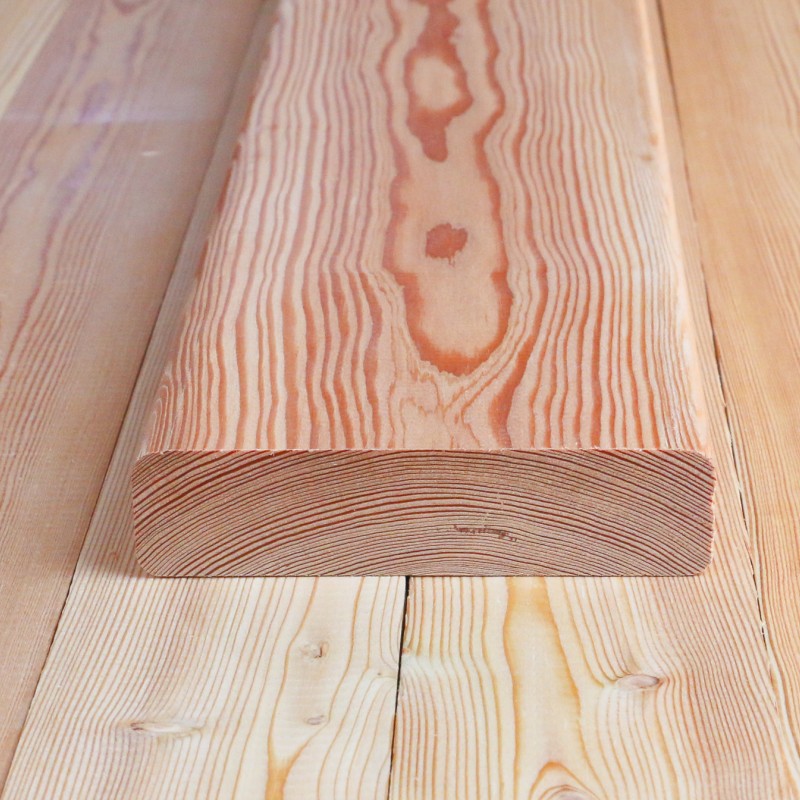 Bausatz Terrasse, Sibirische Lärche, glatt, 28 x 120 mm, A/B Sortierung