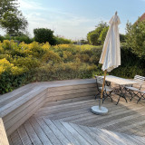 Bausatz Terrasse, Sibirische Lärche, grob genutet, 27 x 142 mm, B/C Sortierung