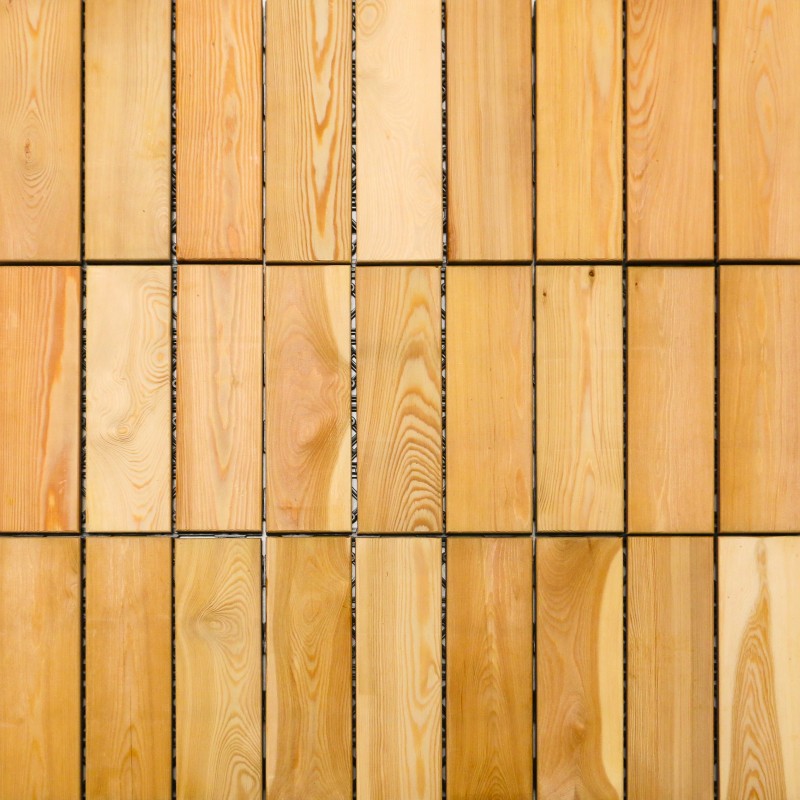 Holzfliesen, Balkon- und Terrassenfliesen, 3 GP, 310 x 310 mm, A Sortierung