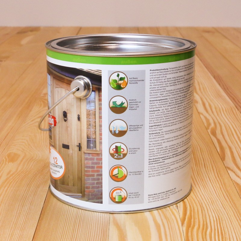 Osmo Nr. 426 - UV-Schutz-Öl Farbig Lärche Seidenmatt mit Filmschutz