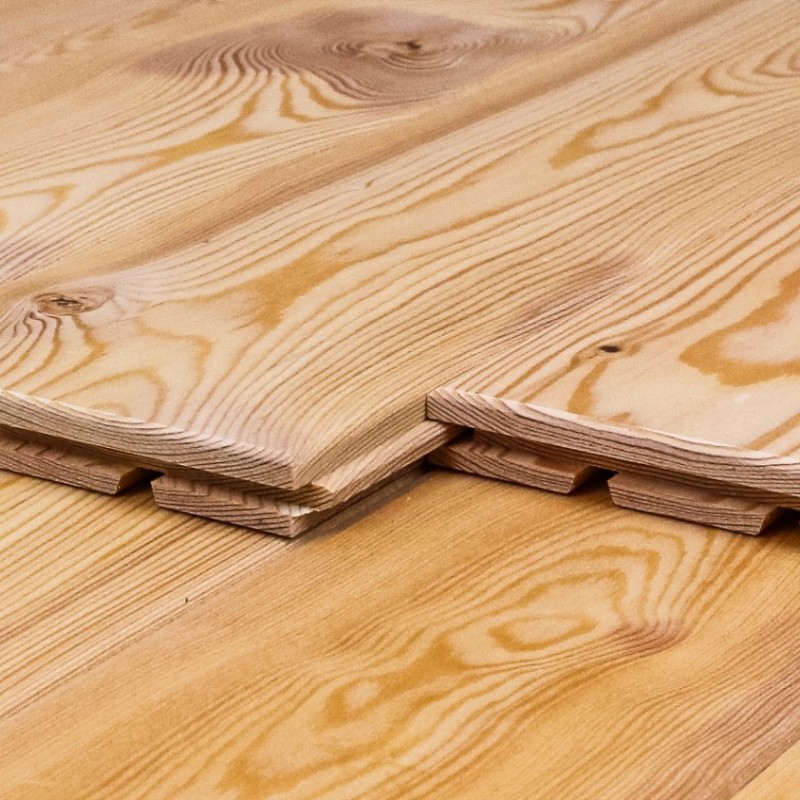 Massivholzdielen für Innen, 19 x 141 mm, B Sortierung