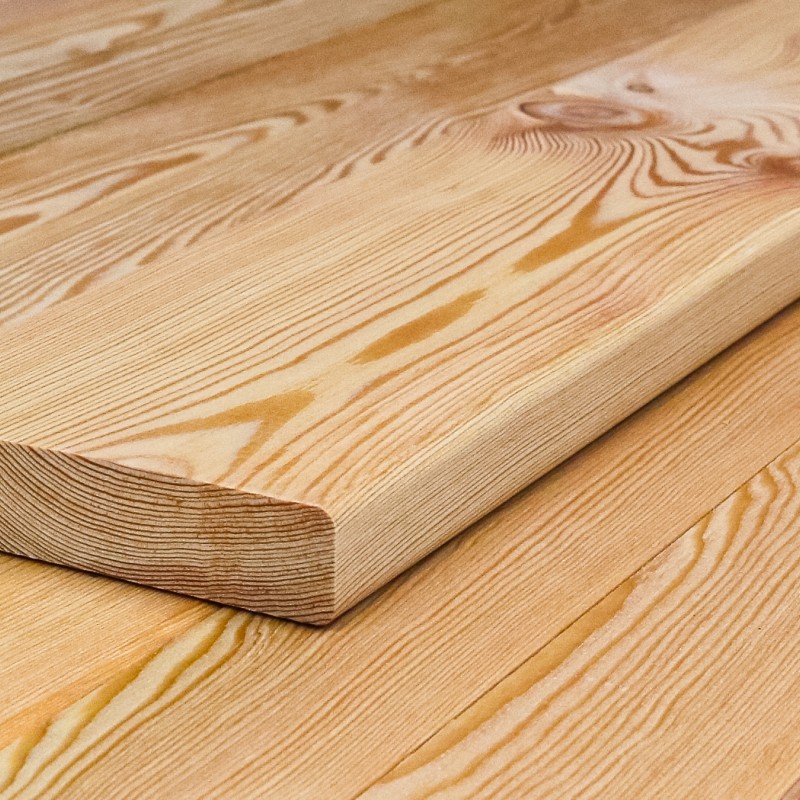 Bausatz Terrasse, Sibirische Lärche, glatt, 28 x 140 mm, B/C Sortierung