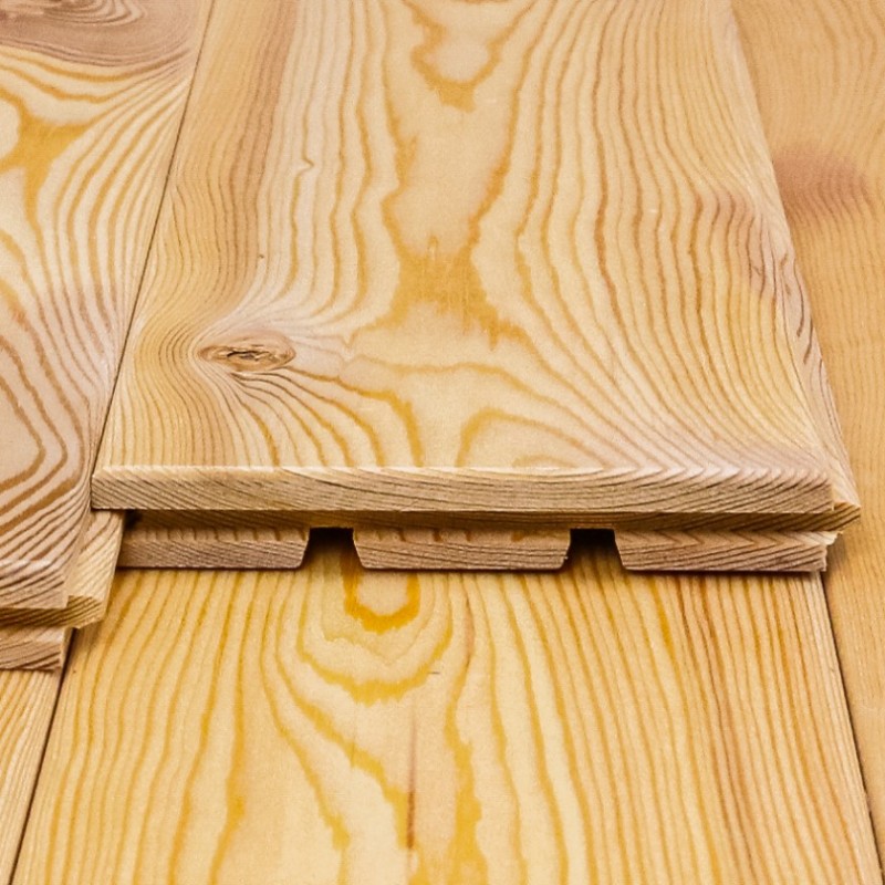 Massivholzdielen für Innen, 19 x 141 mm, B Sortierung