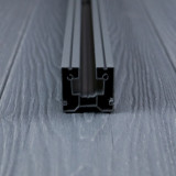 FeelingWood Aluminiumprofil Klick-System 35 x 38, Grau