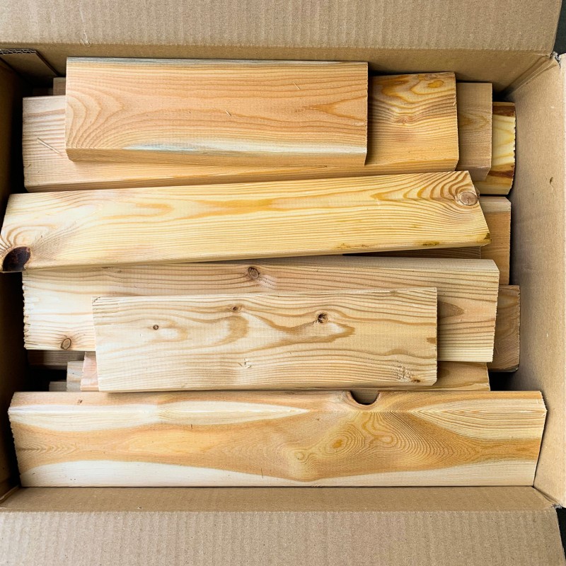 Restabschnitte aus Massivholz ca.13 - 17 kg oder ca.17 - 22 kg