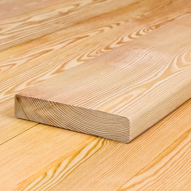 Terrassendielen glatt, 28 x 140 mm, A/B Sortierung