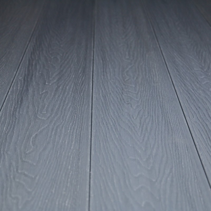 Bausatz, FeelingWood WPC Terrassendielen mit Klick-System, Grau