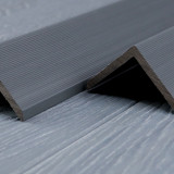 WPC Premium Abschlussleiste 2. Generation, 55 x 55 mm, Grau