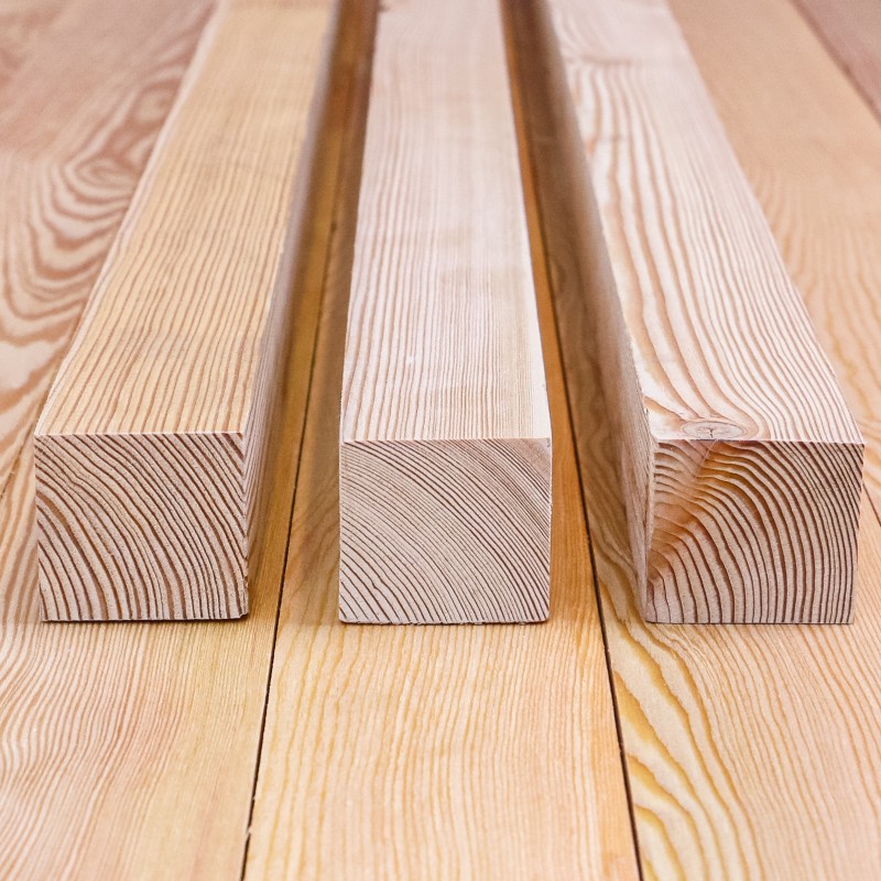 Konstruktionsholz, 45 x 45 mm, A/B Sortierung