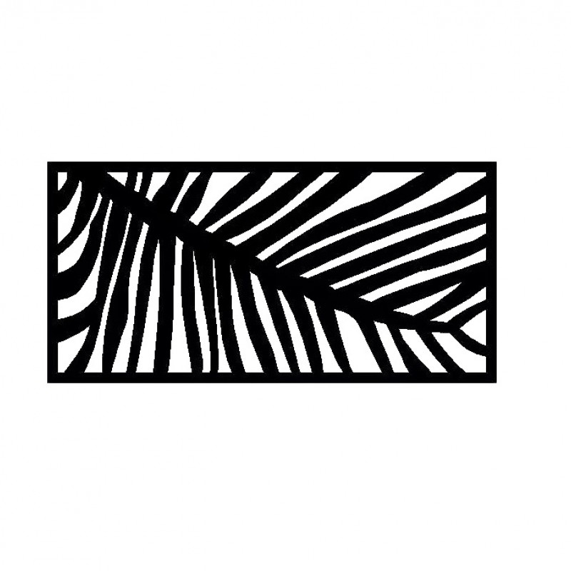 Alu-Steckprofil, Designeinsatz, Schwarz