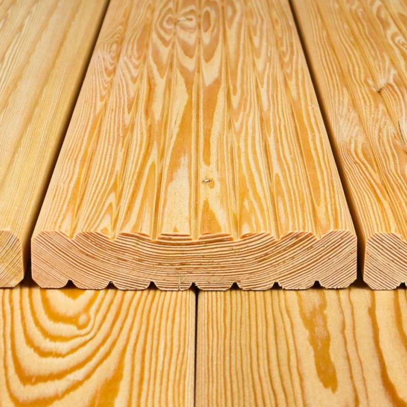 Terrassendielen grob genutet, 27 x 142 mm, A/B Sortierung