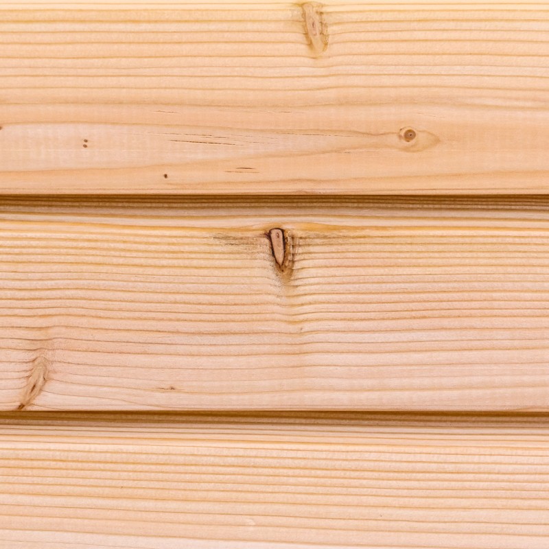 Fassadenprofil Trendliner, 27 x 96 mm, B/C Sortierung.