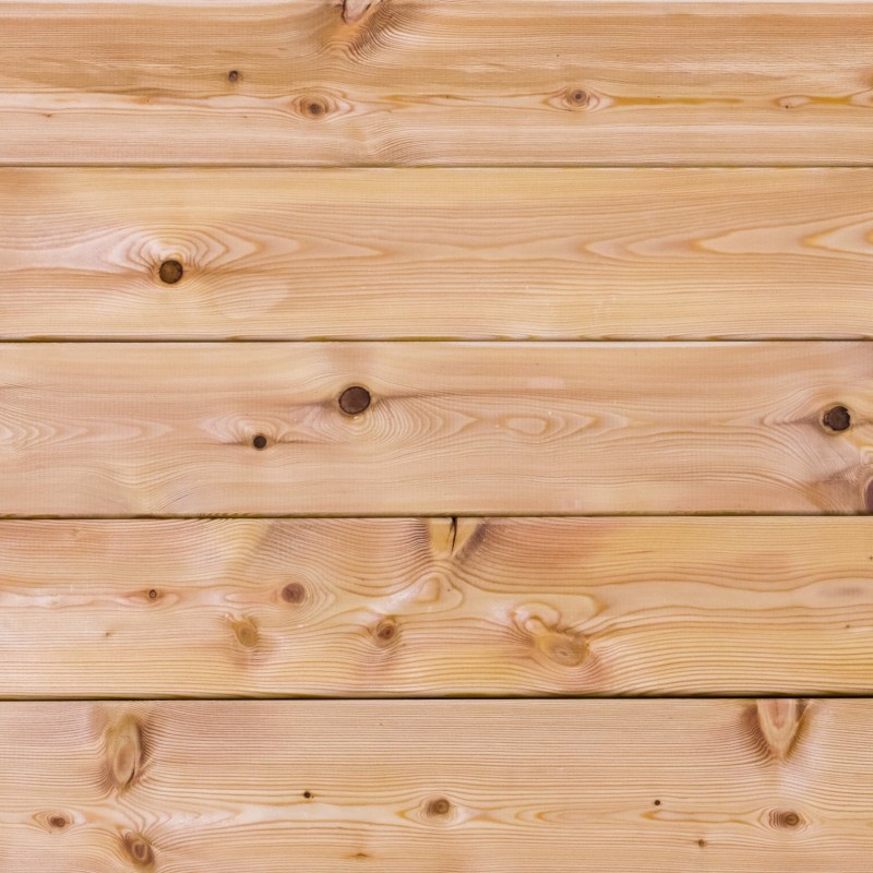 Bausatz Terrasse, Sibirische Lärche, glatt, 28 x 120 mm, B/C Sortierung