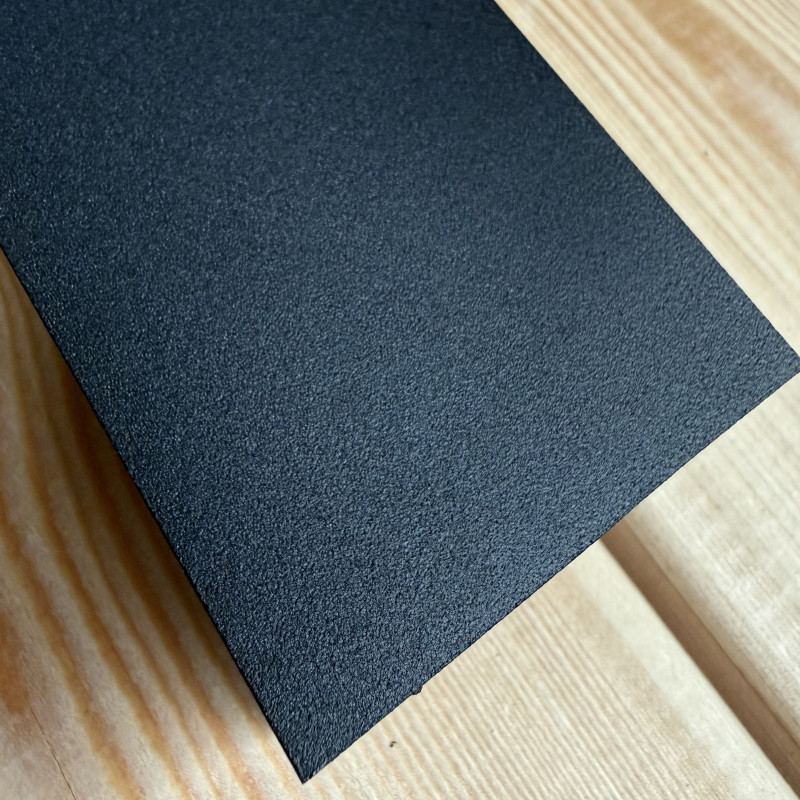 Aluminium Unterkonstruktion 40 x 20 mm, Stärke 2 mm, Schwarz