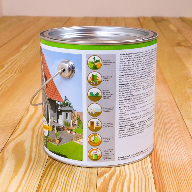 Osmo Nr. 707 / Holzschutz Öl-Lasur Nussbaum