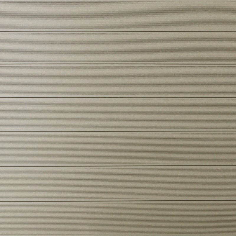 Bausatz, WPC Terrassendiele in Holzoptik, 25 x 148 mm, Wellenstruktur / fein, Eiche