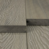 WPC Premium Terrassendiele 2. Generation, Massiv, 23 x 140 mm, Wellenstruktur / glatt, Antik